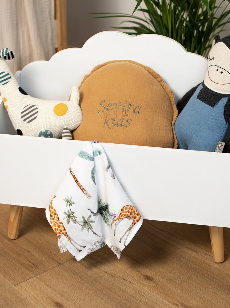Doudou bebé con sujeta chupete | SEVIRA KIDS Verde agua - Kiabi