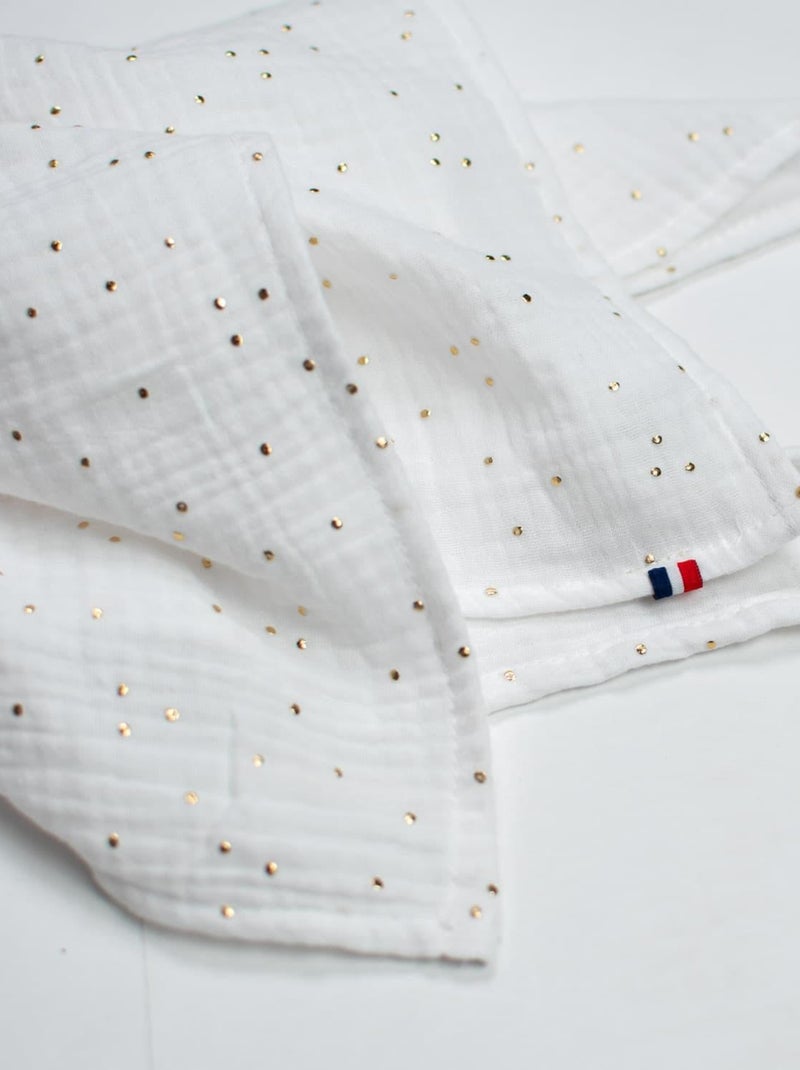 Doudou bebé de algodón | SEVIRA KIDS Blanco dorado - Kiabi