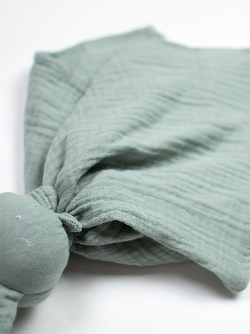 Doudou bebé de algodón | SEVIRA KIDS Verde agua - Kiabi