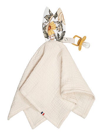 Doudou conejo bebé sujeta chupete - SEVIRA KIDS