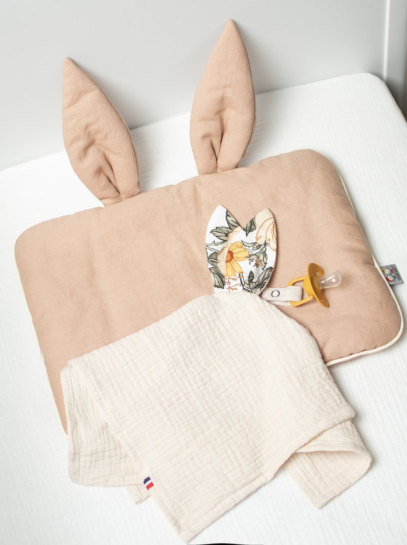 Doudou conejo bebé sujeta chupete | SEVIRA KIDS Beige - Kiabi
