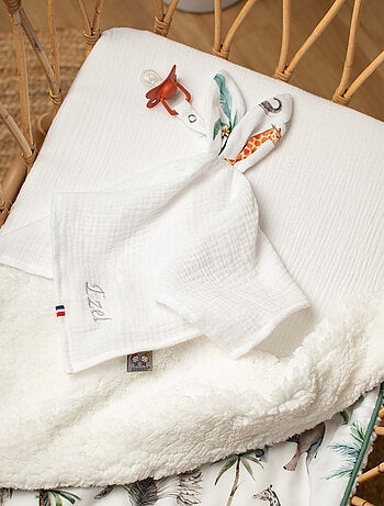 Doudou conejo bebé sujeta chupete | SEVIRA KIDS