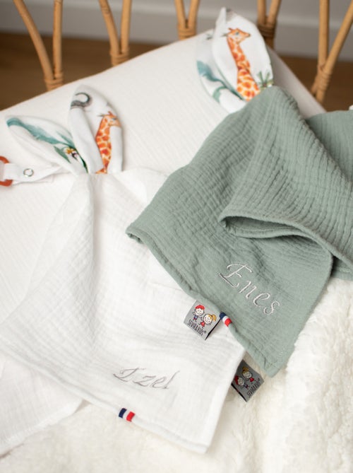 Doudou conejo bebé sujeta chupete | SEVIRA KIDS - Kiabi