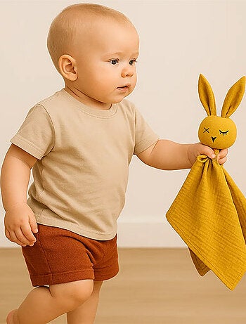 Doudou de algodón orgánico