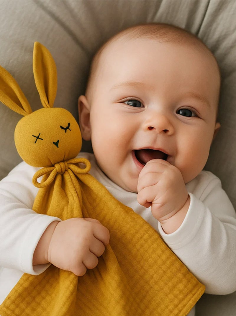 Doudou de algodón orgánico Beige - Kiabi