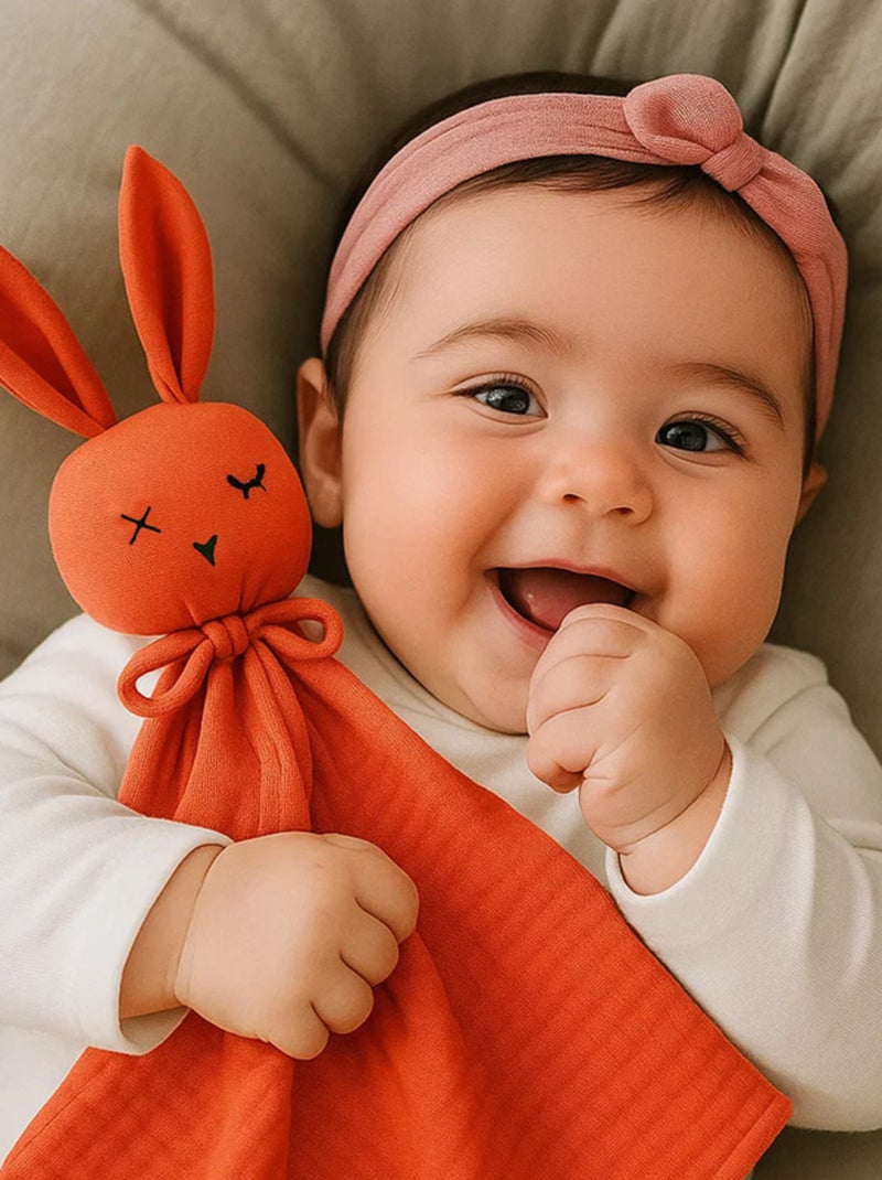 Doudou de algodón orgánico Rojo - Kiabi