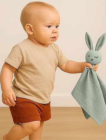 Doudou de algodón orgánico