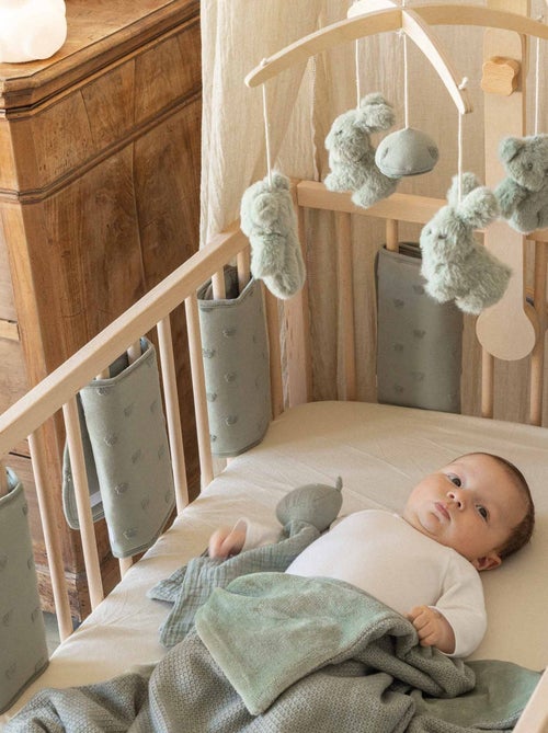 Doudou de muselina con osito - Kiabi Doudou de muselina con osito - Kiabi