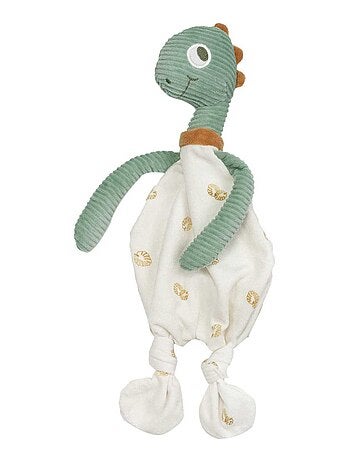 Doudou de tela con dinosaurio