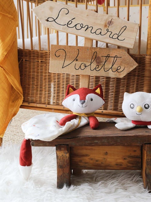 Doudou leonardo el zorro - Kiabi
