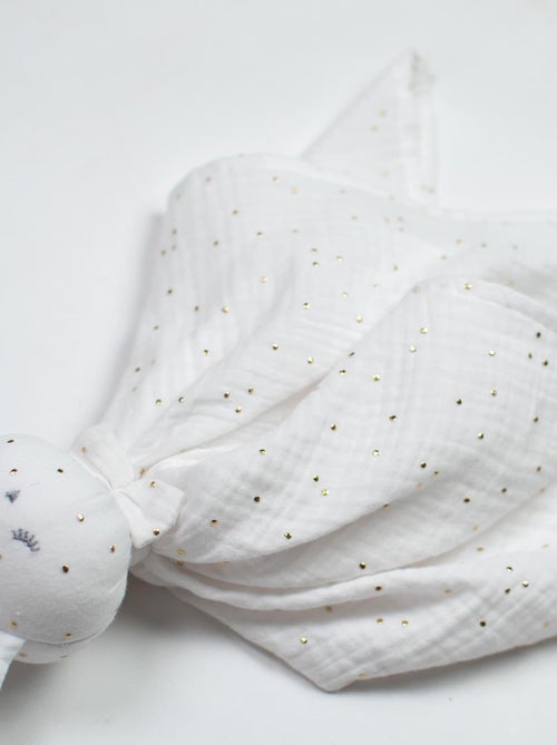 Doudou para bebé muselina de algodón | sevira kids - Kiabi Doudou para bebé muselina de algodón | sevira kids - Kiabi