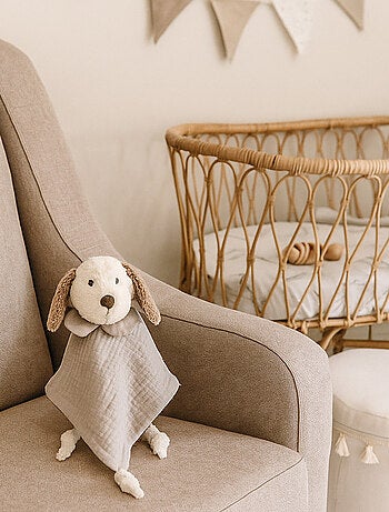 Doudou perro de gasa de algodón sintra - Walking Mum