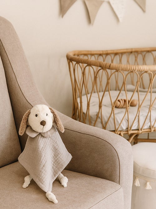 Doudou perro de gasa de algodón sintra | Walking Mum - Kiabi