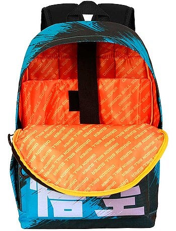 Dragon ball (bola de dragón) saiyajin blue mochila hs fan 3.0, turquesa