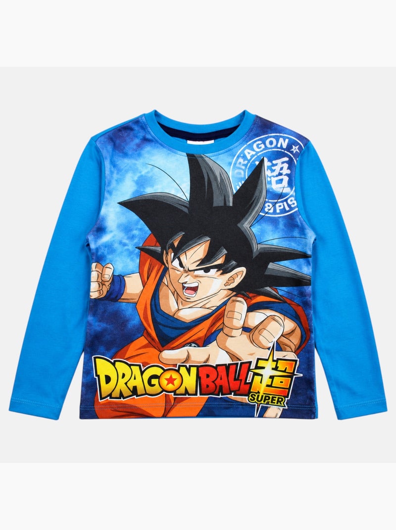 Dragon Ball Z - Camiseta de manga larga para niño Azul - Kiabi