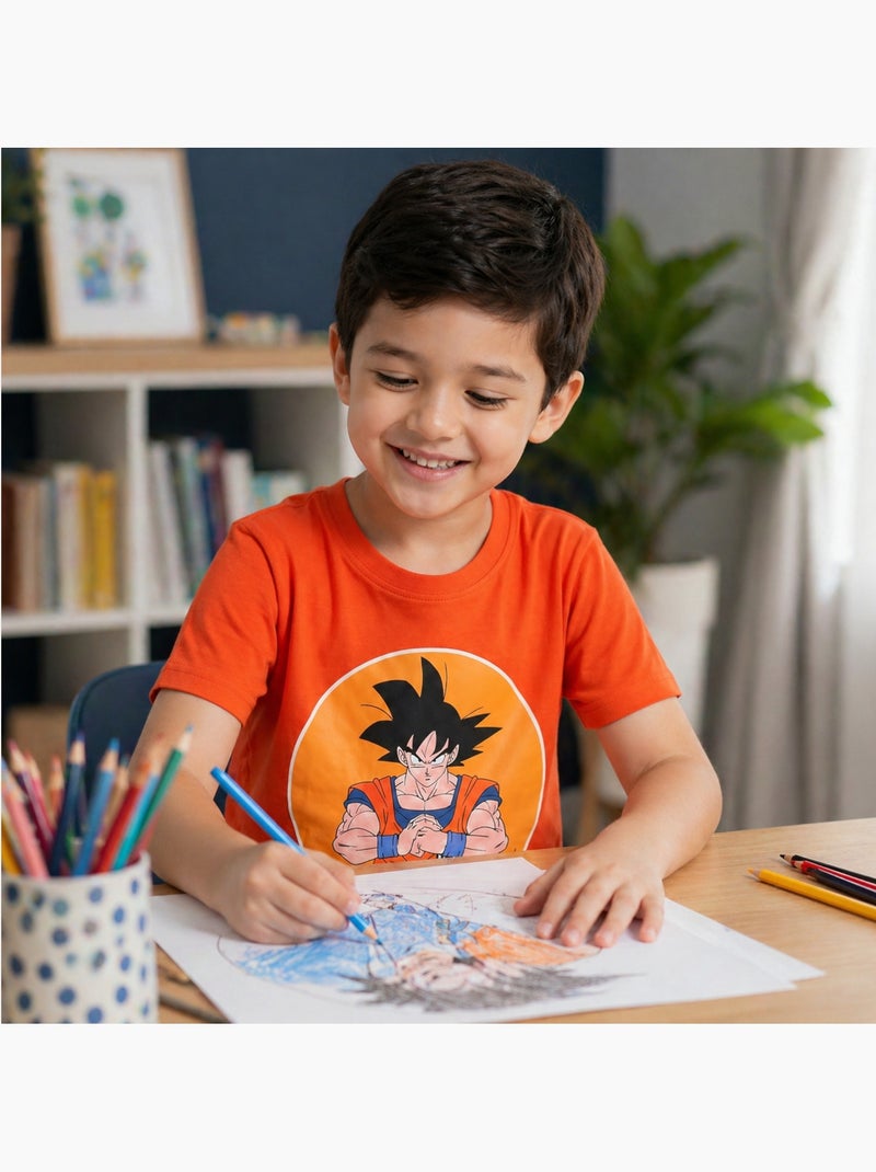 Dragon Ball Z - Camiseta Naranja - Kiabi