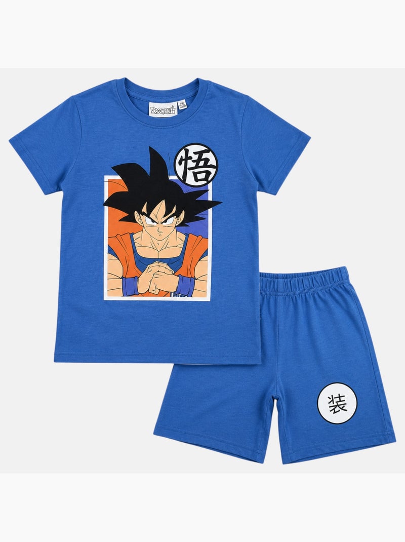 Dragon Ball Z - Conjunto camiseta y short Azul - Kiabi