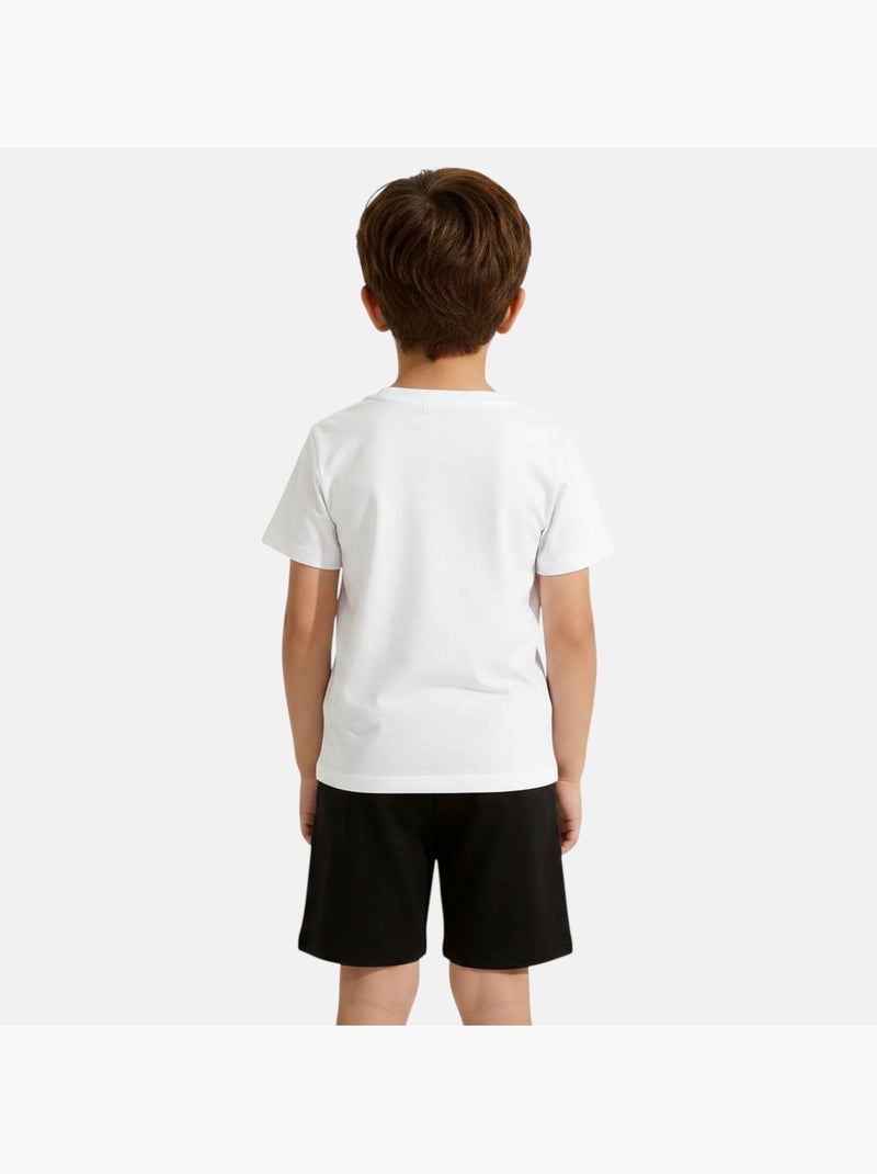 Dragon Ball Z - Conjunto camiseta y short niño Blanco - Kiabi