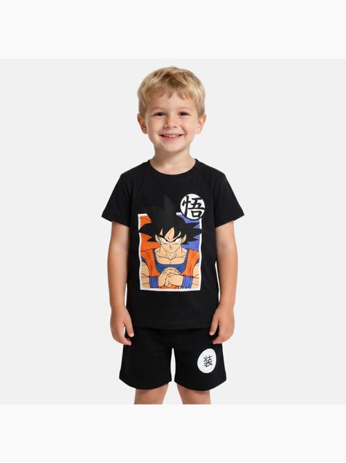 Dragon ball z - conjunto de camiseta y pantalón corto a juego para niño con diseño de personaje - Kiabi Dragon ball z - conjunto de camiseta y pantalón corto a juego para niño con diseño de personaje - Kiabi