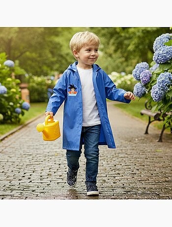 Dragon Ball Z - Impermeable para niño
