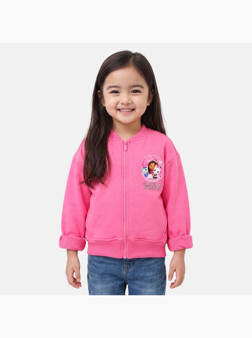 Dreamworks - chaqueta con cremallera y estampado, con ribetes acanalados - Kiabi Dreamworks - chaqueta con cremallera y estampado, con ribetes acanalados - Kiabi