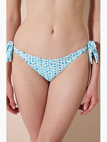 Drip braguita de bikini brasileña texturizada penti