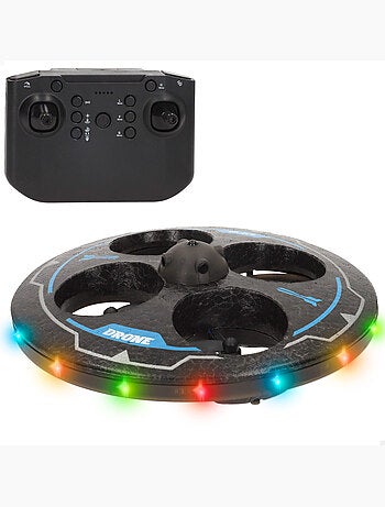 Drone juguete circular teledirigido giro 360º c/giroscopio speed & go