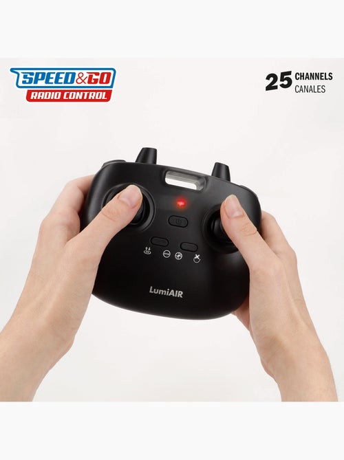 Drone juguete teledirigido 360º c/ luces led 17x17 cm speed & go - Kiabi