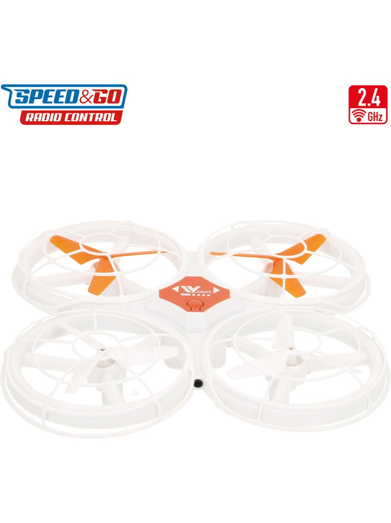 Drone juguete teledirigido 360º c/ luces led 17x17 cm speed & go N/D - Kiabi