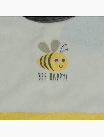 Duerme profundamente en terciopelo 'Bee Happy' 'DOO&BO'