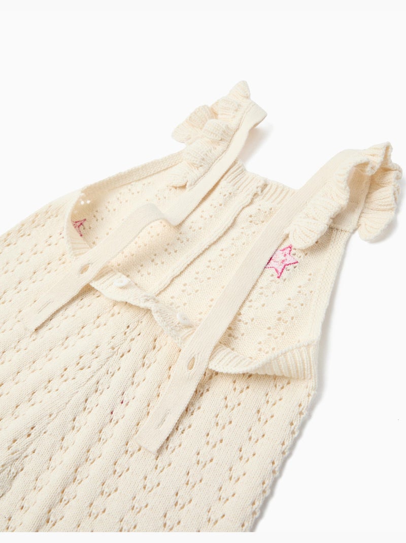 Dungarees de ganchillo, mo fashion Crudo - Kiabi