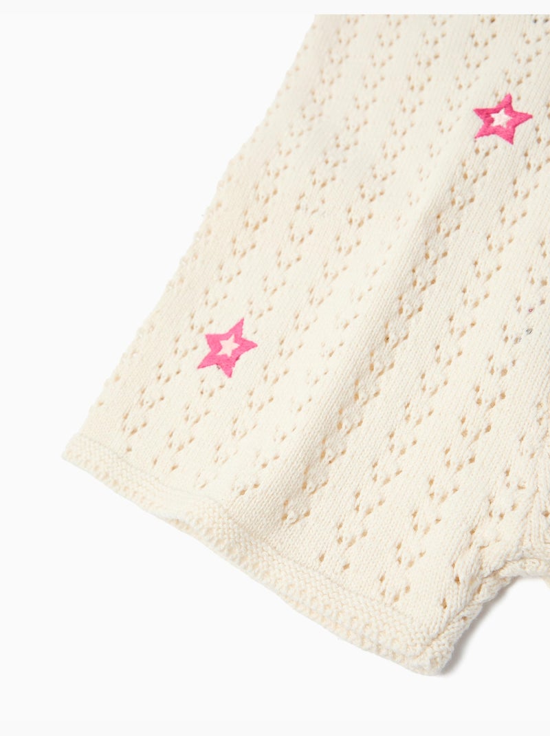 Dungarees de ganchillo, mo fashion Crudo - Kiabi