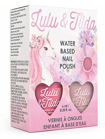 Dúo de esmaltes de uñas infantiles a base de agua | Great Pretenders