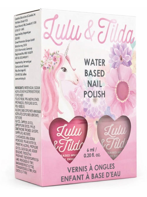 Dúo de esmaltes de uñas infantiles a base de agua | Great Pretenders - Kiabi