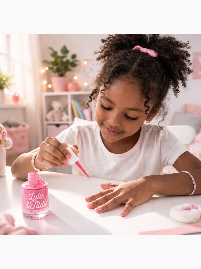 Dúo de esmaltes de uñas infantiles a base de agua | Great Pretenders Rosa - Kiabi