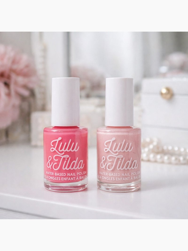Dúo de esmaltes de uñas infantiles a base de agua | Great Pretenders Rosa - Kiabi