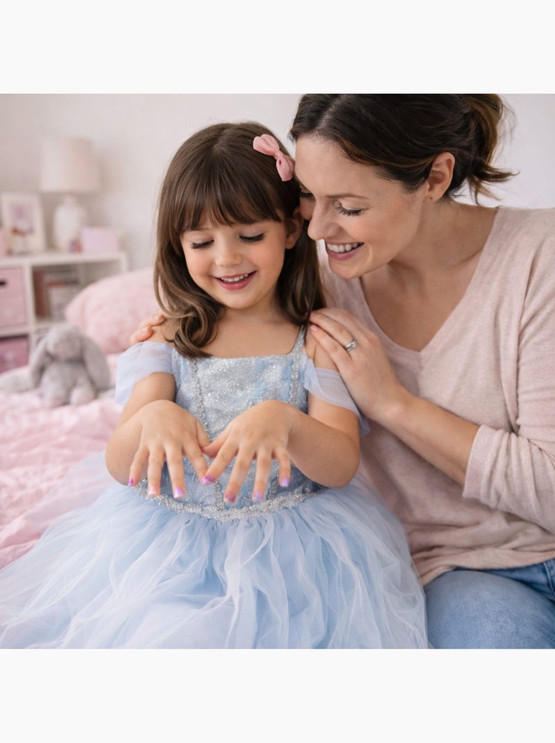 Dúo de esmaltes de uñas infantiles a base de agua | Great Pretenders Rosa - Kiabi