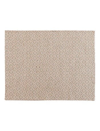 Duo de manteles individuales de motivos geométricos