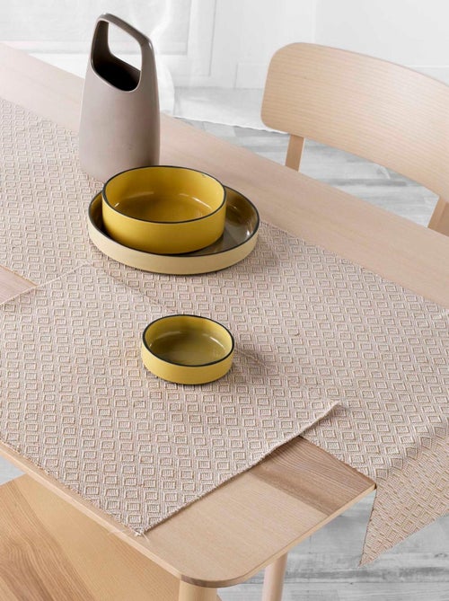 Duo de manteles individuales de motivos geométricos - Kiabi