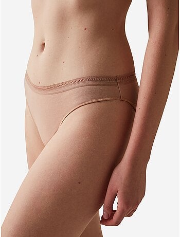 Easy algodón trim slip penti