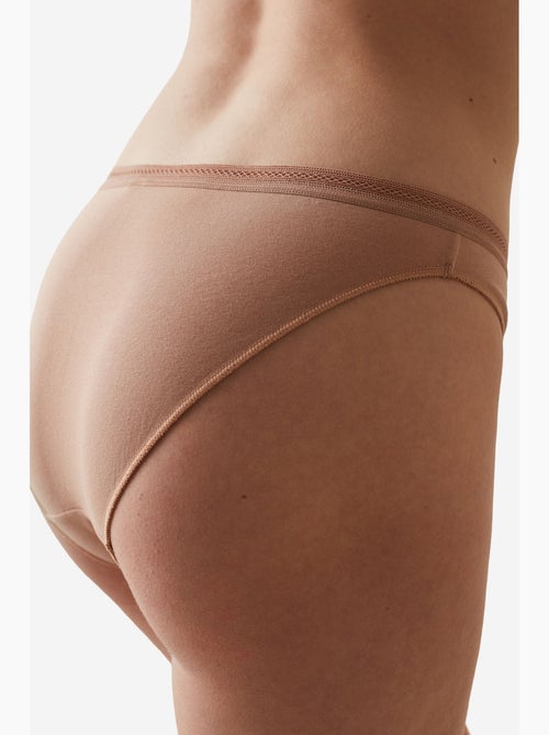 Easy algodón trim slip penti - Kiabi Easy algodón trim slip penti - Kiabi