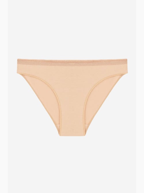 Easy algodón trim slip penti - Kiabi Easy algodón trim slip penti - Kiabi