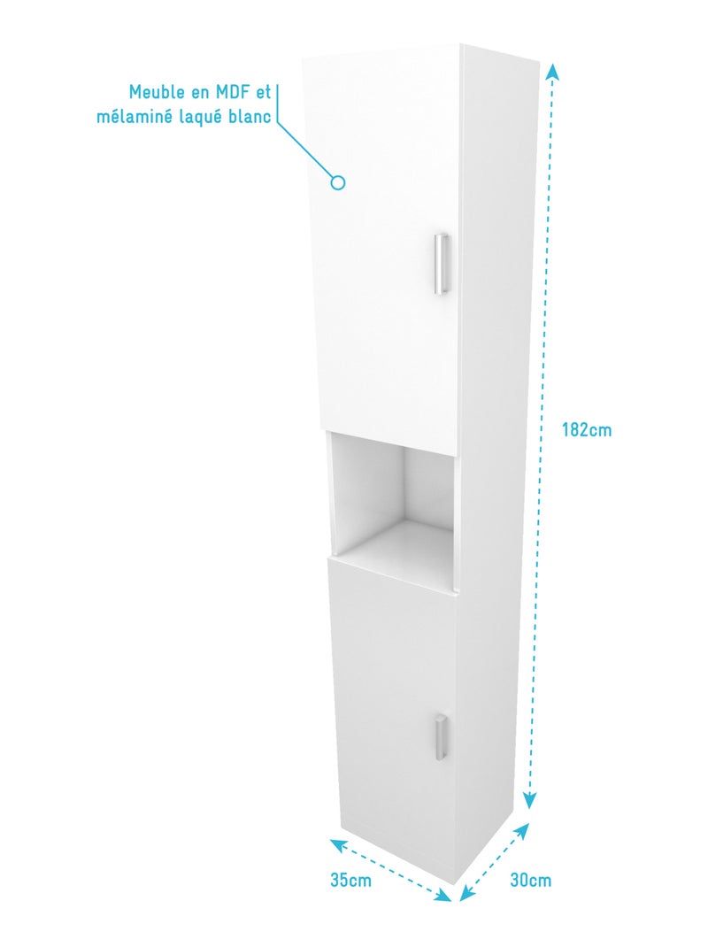 Eco 35 Unidad alta Blanco - Kiabi