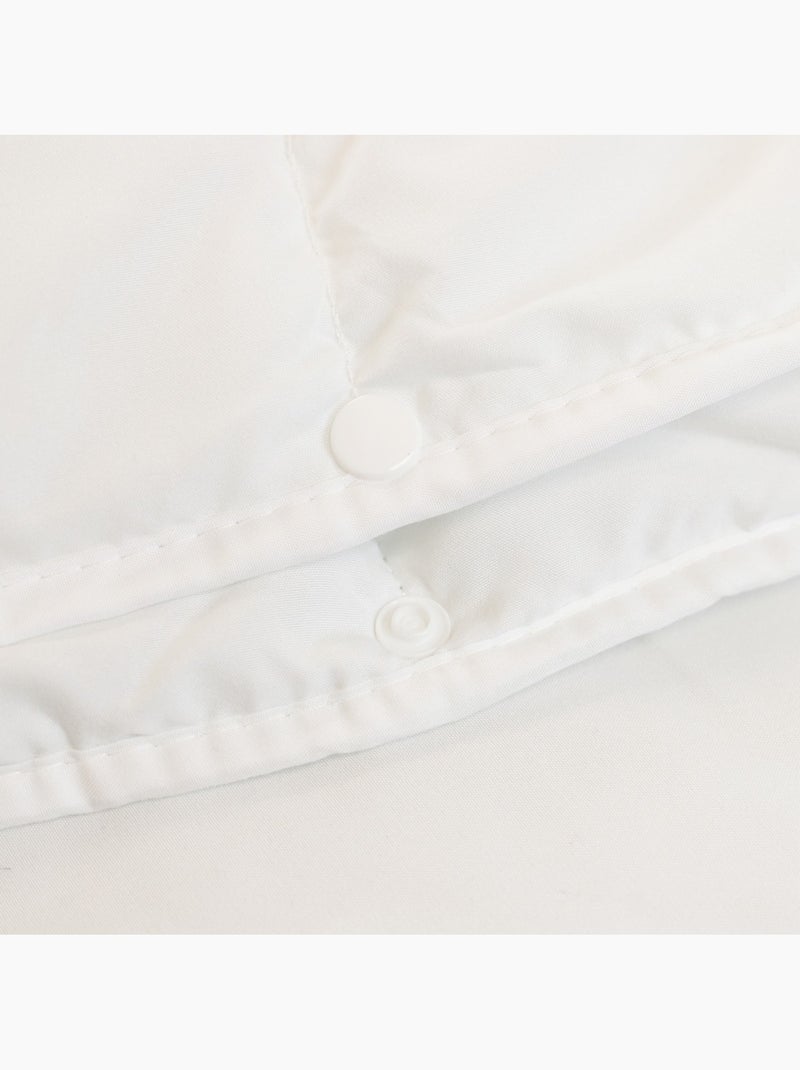 Edredón 4 estaciones - suave y práctico MODULABLE Blanco - Kiabi