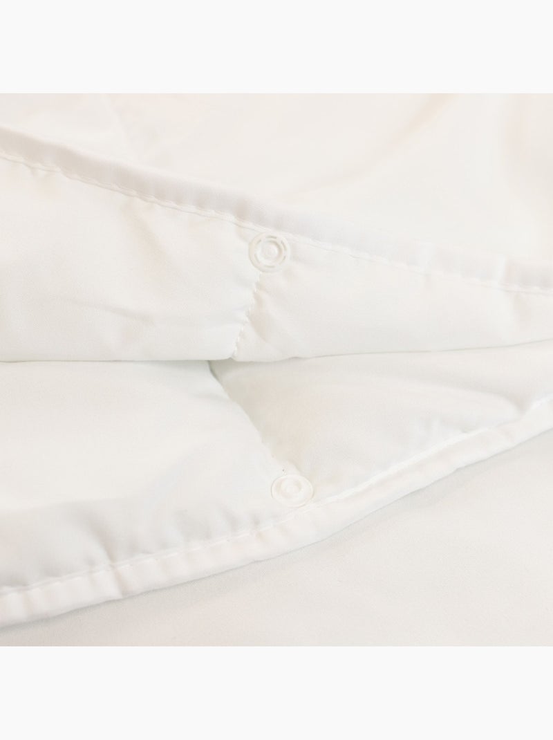 Edredón 4 estaciones - suave y práctico MODULABLE Blanco - Kiabi