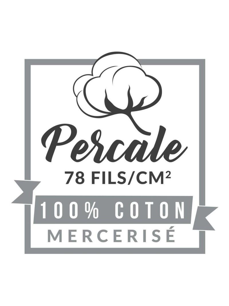 Edredón de Algodón Percale Douceur d'Intérieur Amarillo oscuro - Kiabi