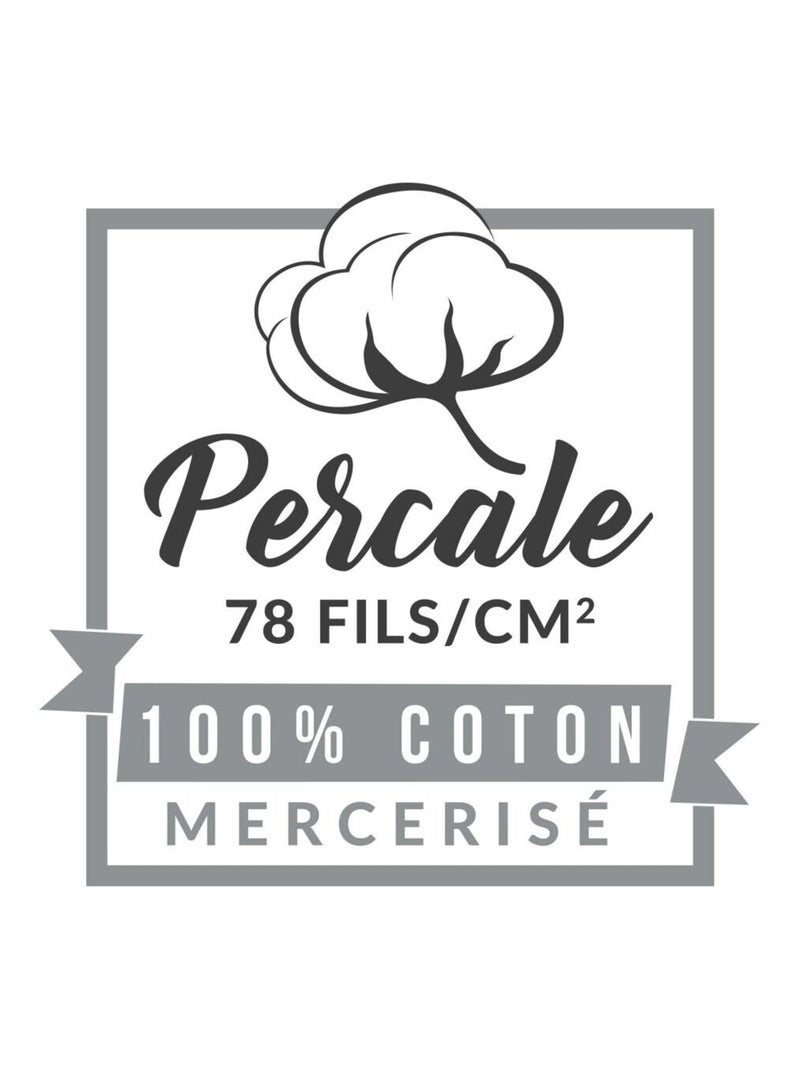 Edredón de Algodón Percale Douceur d'Intérieur Amarillo oscuro - Kiabi