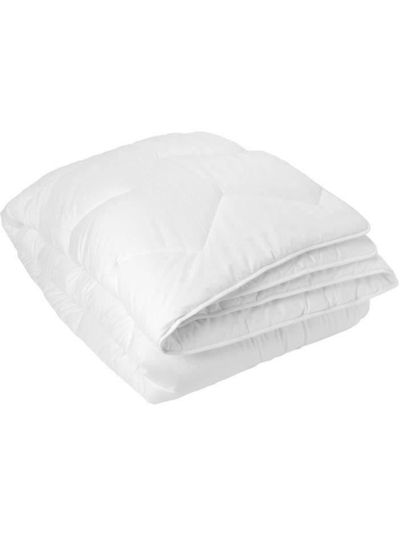Edredón de algodón y bambú 300 gr Blanco - Kiabi