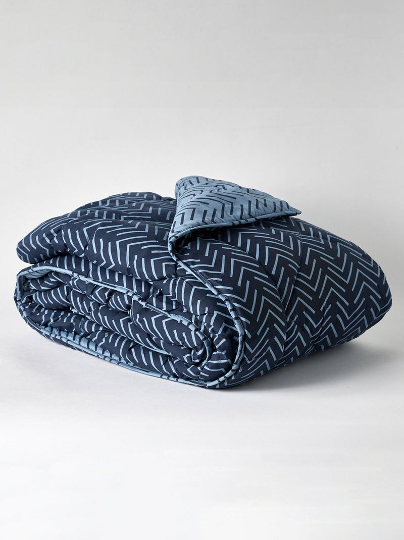 Edredón estampado AZUL - Kiabi