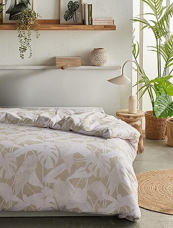 Edredón estampado